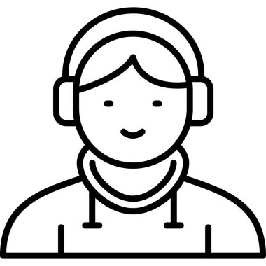 Müşteri servisi. Basit resimleme