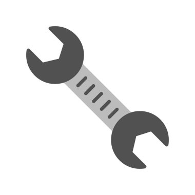 İngiliz anahtarı. Web simgesi basit tasarım