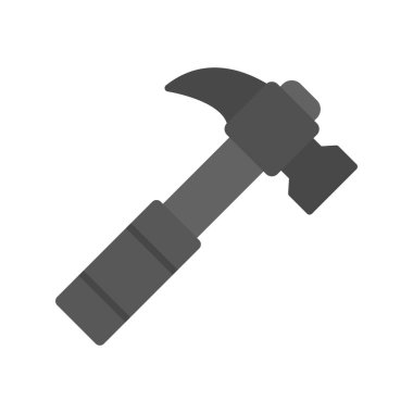 Çekiç simgesi. Web tasarımı için hukuk mahkemesi vektör simgelerinin basit çizimi