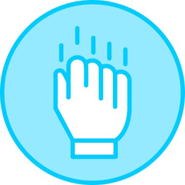 Modern simgeye, vektör illüstrasyonuna direnin