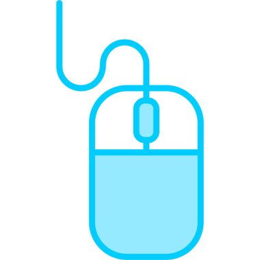 fare düz vektör simgesi