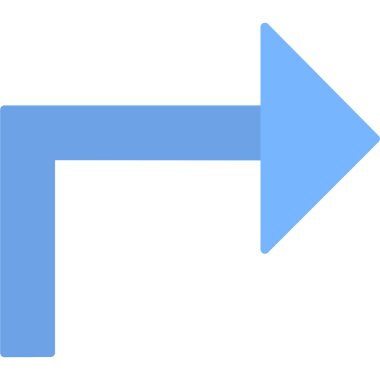 ok simgesi işaret vektör illüstrasyonu