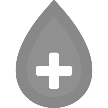 Kan damlası. Web simgesi