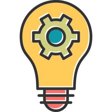 Geliştirme web simgesi basit illüstrasyon 