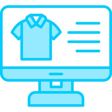 Online Shopping web icon, vector illustration