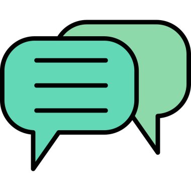 Sohbet balonu Web simgesi