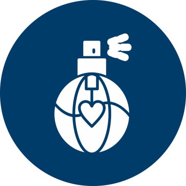 parfüm simge vektör çizim