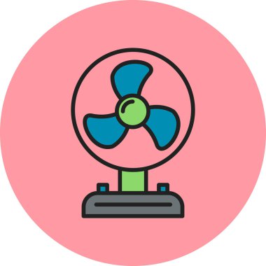 Hayran. Web simgesi vektör illüstrasyonu 