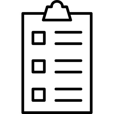 Liste Panosu. Basit tasarım