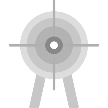 hedef simge vektör illüstrasyonu