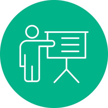 business Training, businessman at desk explaining strategy