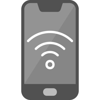 wifi simgesi vektör illüstrasyonu