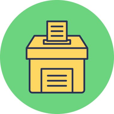 Modern b 'nin vektör illüstrasyonunda belgenin eksik simgesi