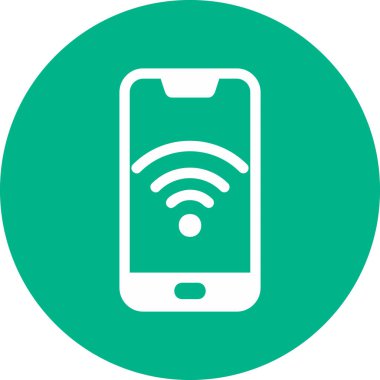 wifi simgesi vektör illüstrasyonu