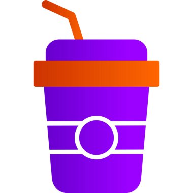 Bir kahve fincanının vektör çizimi