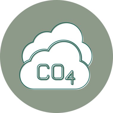 Metan gazı. CO4 ve bulut çizimi 