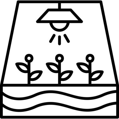 Enerji tasarrufu, ekoloji, çevre konsepti. Bitki simgesini aydınlatmak