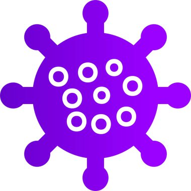 Virus icon modern vector illustration 