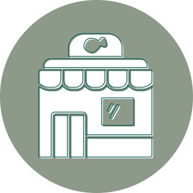 vector illustration of Resturant icon