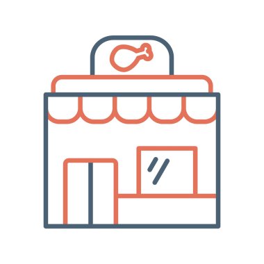 vector illustration of Resturant icon