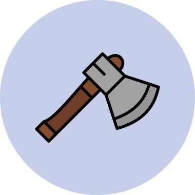 Balta simgesi vektör illüstrasyonu