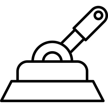 Basit illüstrasyon levye web simgesini kontrol et