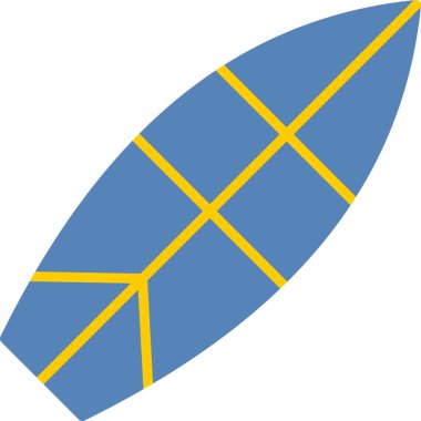 Sörf tahtası, modern simge, vektör illüstrasyonu