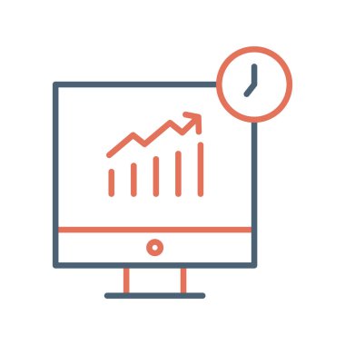 seo modern simgesinin vektör illüstrasyonu