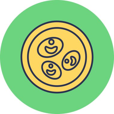 Gıda simgesinin vektör illüstrasyonu