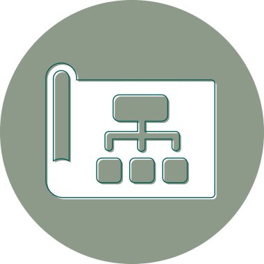 Program. Web simgesi vektör illüstrasyonu