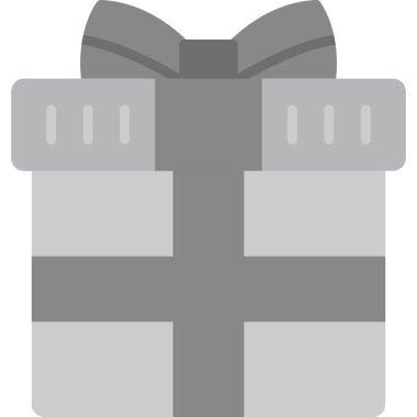 Hediye. Web simgesi basit illüstrasyon