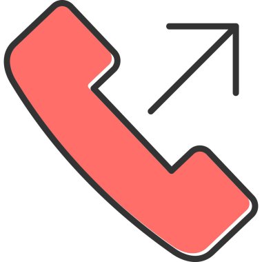 - Telefon. Web simgesi basit illüstrasyon