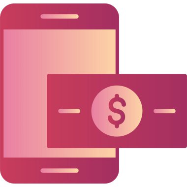 Mobil bankacılık. Basit resimleme