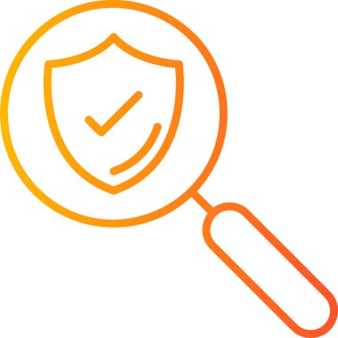 Büyüteçle büyüteç düz tasarım vektör çizimi