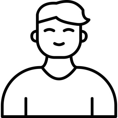 Lider web simgesi basit illüstrasyon