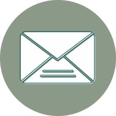 E- posta simgesi vektör illüstrasyonu