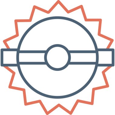 Hedef. Web simgesi basit illüstrasyon