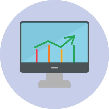 seo modern simgesinin vektör illüstrasyonu