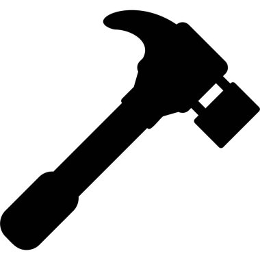 Çekiç Ağı simgesi basit illüstrasyon