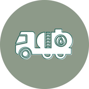 Modern oto tamir simgesinin vektör illüstrasyonu