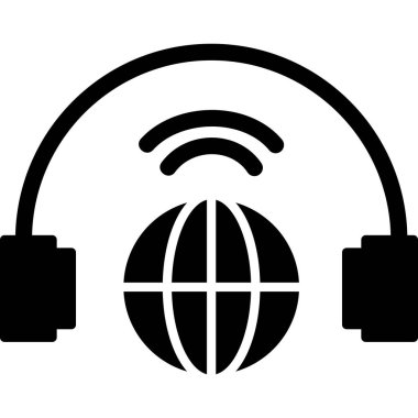 kablosuz ağ simgesi, vektör illüstrasyonu