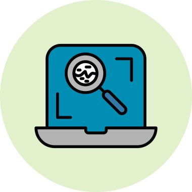 vector illustration Space Research icon