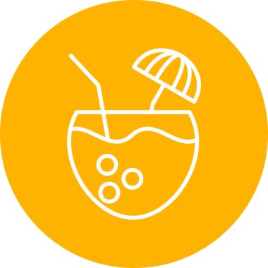 içecek simgesi, vektör illüstrasyonu 