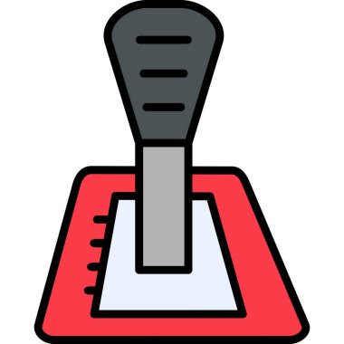 Kalem. Web simgesi basit illüstrasyon