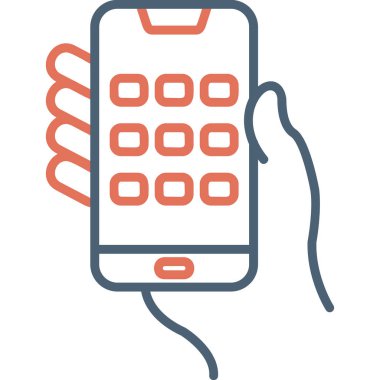 Ekran Ağı simgesini basit bir illüstrasyonla çevir