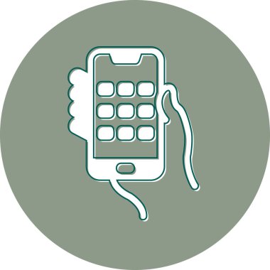 Ekran Ağı simgesini basit bir illüstrasyonla çevir