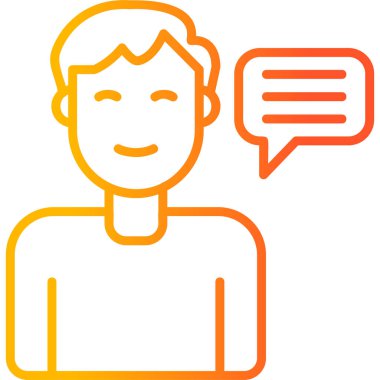 Tavsiye modern simgesi, vektör illüstrasyonu