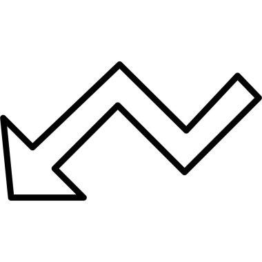 Ok. Web simgesi basit illüstrasyon