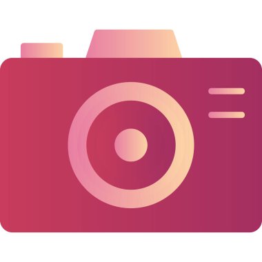 fotoğrafçılık filmi Kamera, illüstrasyon simgesi