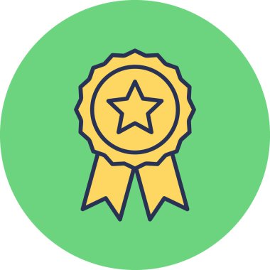 ödül simgesi vektör illüstrasyonu